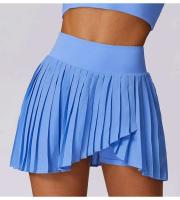 Falda deportiva con bolsillo Cloud Rise para niñas, faldas plisadas para correr, tenis, mujeres, gimnasio, entrenamiento, pantalones cortos Fiess, faldas de Golf de cintura alta - details 14