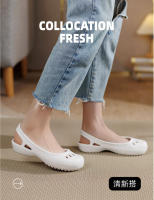 Zapatos de Playa y Jardín para Mujeres Ultra-Ligeros Suela Suave Antideslizante Talla Grande - details 3