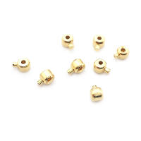 Clips de Brasso Dorado 18K 20PCS Estilo de Sujeción de Bola Ideal para Hacer Joyas DIY - details 17