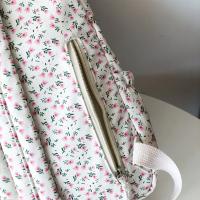 Mochila Escolar Coreana Blanca y Floral para Niñas Adolescentes Bolsa De Libros De Marca - details 32