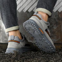 Zapatos de seguridad ANTIPERFORACIONES para hombre, zapatillas de trabajo transpirables con punta de acero, antideslizantes - details 21