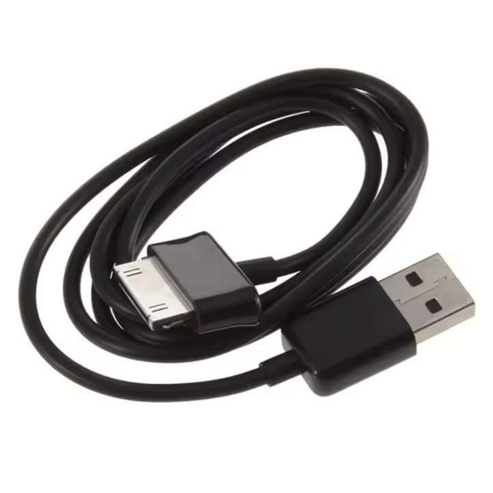 Para Galaxy Tab 2 Note P1000 Tablet PC Transfer Tab 2 Note Cable de datos Cable cargador USB Cable de carga de tableta Cable de carga de PC - 1