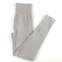 Hamidou-mallas deportivas sin costuras con Control de barriga, Leggings de cintura ancha para entrenamiento y Yoga - details 7