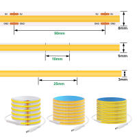 GAHADA Luz de Tira LED COB Lámpara de Gabinete de Cocina Blanco Cálido Natural con Sensor de Movimiento Cinta de Batería Flexible Iluminación y Decoración - details 5