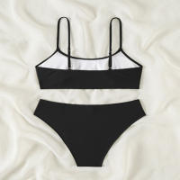 2025 nuevo traje de baño dividido sin tirantes para mujer, Bikini Sexy de playa, traje de baño de aguas termales - details 5