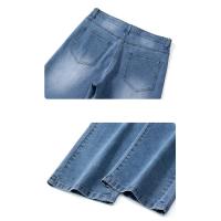 Pantalones Vaqueros de Algodón de Cintura Alta para Hombres Ajuste Perfecto, Cómodo, Transpirable, Estilo Casual - details 27