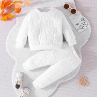 Conjunto de ropa para niña de 3 a 24 meses, camiseta de manga larga para el Día de San Valentín, conjunto de pantalones largos, traje para bebé recién nacido - details 2