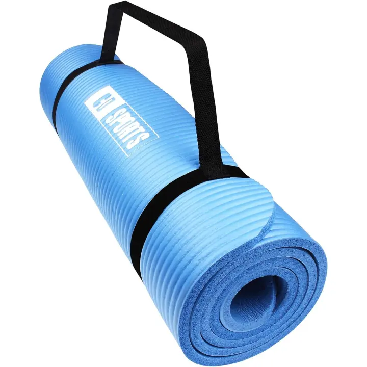 Esterilla para Yoga NBR, Colchoneta Antideslizante, Ideal para Pilates, Ejercicios, Fitness, Gimnasia, Estiramientos - 1