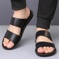 Zapatillas de verano nuevas para hombre, sandalias antideslizantes de suela suave, zapatos de playa para hombre, de moda para exteriores, talla grande - details 1
