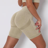 Hamidou de Yoga mujeres Yoga Leggings cortos Fitness pantalones cortos de gimnasio pantalones cortos de ciclismo - details 14