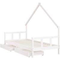 Estructura de Cama Infantil con cajones Madera de Pino 80x160cm - details 37