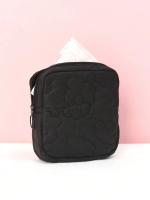 Bolsa de Almacenamiento de Pañuelo Higiénico Bordado de Color Sólido Ideal para Viajes, Almacenamiento en Casa, Dormitorio - details 0