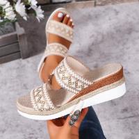 Zapatos de verano para mujer con cuña y tacón - details 2