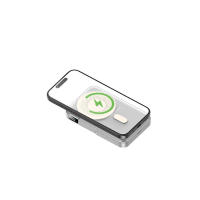 Nuevo Banco de Energía Inalámbrico Metálico de Carga Rápida de 15W y 10000mAh, Soporte Magnético Portátil para Reloj, Fuente de Alimentación Móvil - details 2