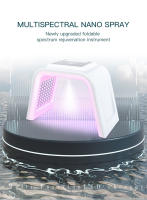 PULVERIZADOR frío para cuidado de la piel, máquina de belleza con luz Led, máscara Facial, Spa, terapia Pdt, rejuvenecimiento de la piel, eliminador de acné, 7 colores - details 0