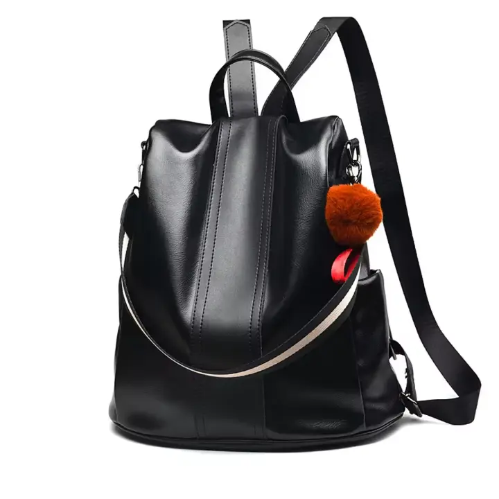 Mochila Mujer Polipiel Impermeable Multifuncional Romina Urbana - 1