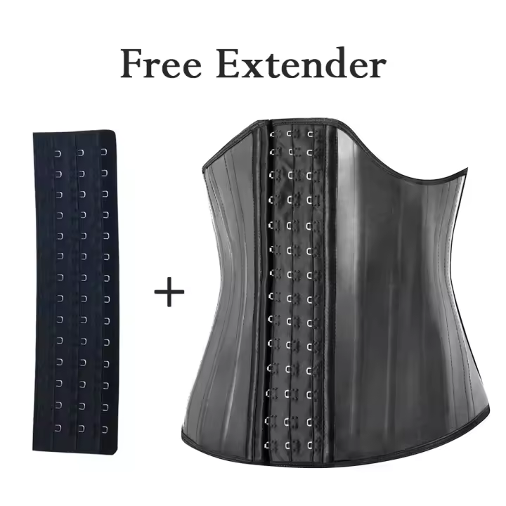 XXS XS Corset 25 varillas latex fajas reductoras y modeladoras para mujeres, fajas para mujeres quitar la barriga adelgazar, fajas para reducir el abdomen y cintura, faja reloj de arena, faja reductora mujer grande - 1