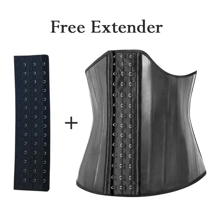 XXS XS Corset 25 varillas latex fajas reductoras y modeladoras para mujeres, fajas para mujeres quitar la barriga adelgazar, fajas para reducir el abdomen y cintura, faja reloj de arena, faja reductora mujer grande - 1