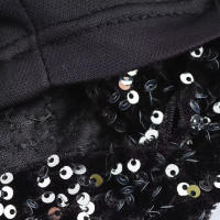 TRAFZA-vestido de noche de fiesta sin mangas para mujer, vestido Midi asimétrico con lentejuelas decorativas, espalda descubierta y cremallera lateral, verano, 2024 - details 9