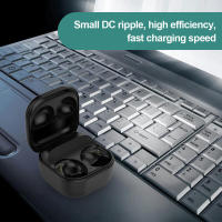 Para Samsung Galaxy Buds 2 Pro Estuche de carga de auriculares de repuesto inalámbrico 600 mAh Negro - details 2