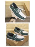 Zapatos náuticos de gran tamaño para hombre, zapatos de conducción de estilo coreano a la moda, zapatos casuales de cuero para hombre - details 6