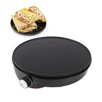 Máquina de panquecas eléctrica, rodillo de dispersión y espátula de 1000W, 33,5 cm, potencia regulable - details 1