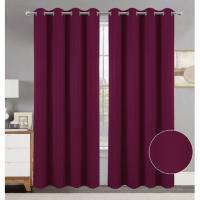 Cortinas Opacas Termicas Aislantes Frio y Calor Cortinas Dormitorio 2 Piezas 140x260 CM Blackout Curtains con Ojales Cortinas Grises Opacas Cortinas para Habitacion Salon Comedor y Dormitorio - details 2