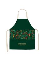 Decoraciones navideñas para el hogar, delantal de Papá Noel, regalo de Año Nuevo, 68x55cm, 1 unidad - details 9