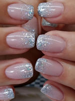 Set De Uñas Postizas Cortas Francés Minimalista Con 1 Jalea Y 1 Archivo De Uñas 24 PCs Uñas De Tiras Estilo Jelly Y Minimalista - details 25