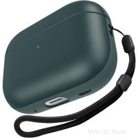 Funda de cuero TPU para AirPods Pro 2, cubierta protectora a prueba de golpes con cordones para Apple Airpods Pro 2, novedad - details 9