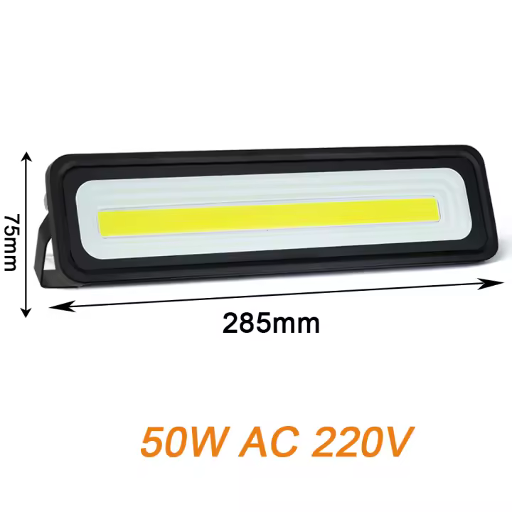 YNL Luz de Inundación LED de 50W Iluminación al Aire Libre Impermeable IP65 Lámparas de Pared de Jardín - 1