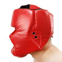 Casco de boxeo cubierto, equipo de entrenamiento de boxeo para adultos y niños, casco de entrenamiento de boxeo ligero y resistente al desgaste. - details 3