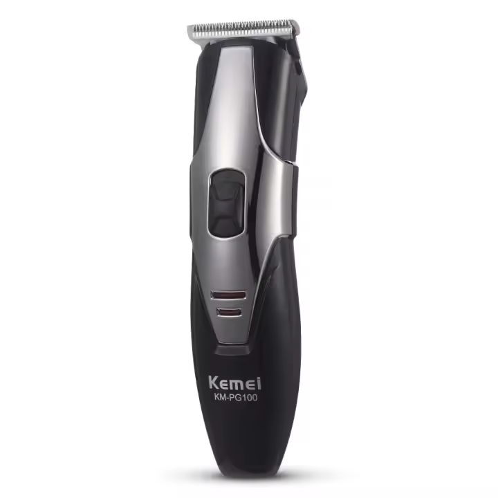 Kemei-cortadora de pelo de barbero de bajo ruido para hombres, recortadora profesional de 0mm, afeitadora de barba, cortadora eléctrica, máquina de corte de pelo - 1