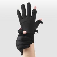 Guantes de invierno cálidos multifunción, manoplas deportivas antideslizantes e impermeables, manoplas de conducción al aire libre a prueba de viento con dedos completos para senderismo - details 9