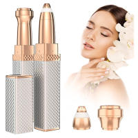 Depiladora Facial eléctrica para mujer, afeitadora Facial hine, recortadora de cejas, afeitadora indolora para Bikini - details 2