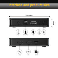 X5ATV TV Box Android10.0 ATV Launcher Theater TV Box AllwinnerH313 Google Streaming BT Media Player 2G16G 2,4G5G Wifi6 Dispositivo de TV inteligente - details 11