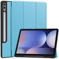 Funda de cuero para Samsung Galaxy Tab S10+ Plus, ligera y duradera, con soporte multiángulo - details 3