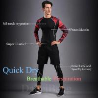 Traje Deportivo de Compresión para Hombres Secado Rápido Rashguard Ropa de Deportivo para Fitness y Entrenamiento de MMA Camisetas de Jogging y Correr - details 3