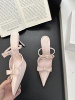 Suave punta cabeza arco stiletto tacones altos nueva bolsa cabeza media zapatillas muller zapatos zapatos de mujer - details 25
