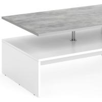 Mesa de sofá, mesa de centro, mesa central, diseño moderno, estilo artístico, medidas: 90 x 60 cm - details 23