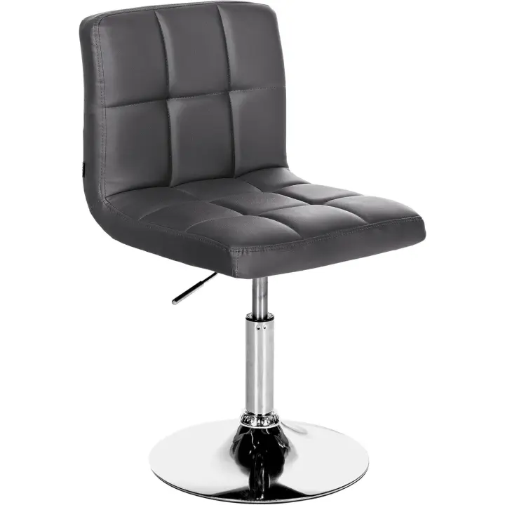 Cuero I Silla Lounge Regulable En Altura & Giratoria I Butaca De Salón Moderna & Acolchado, Color:Blanco - 1