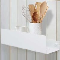 Estante de almacenamiento para el baño montado en la pared, estante de almacenamiento de acero inoxidable antioxidante de gran capacidad, escurridor de ducha resistente y duradero - details 5