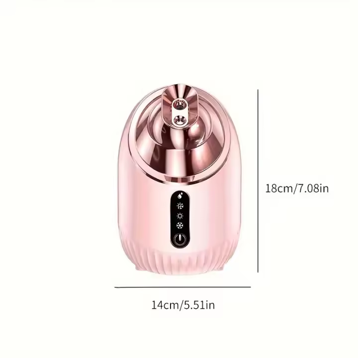 Vaporizador Facial Profesional Para Limpieza Facial, Vaporizador De Doble Pulverización En Frío/Caliente, Ideal Para SPA En Casa O Salón - 1