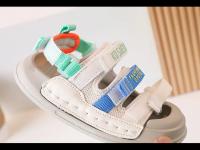 Sandalias informales para niños, zapatos de suela suave con tapa, antideslizantes, con gancho y bucle, resistentes al desgaste, a prueba de suciedad, 2024 - details 11