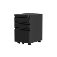 Archivero de Armario de Oficina Móvil con Ruedas Metalico Mueble de Oficina con Cerradura y Llave para Carta/A4 Blanco, 51 x 40 x 64cm - details 10