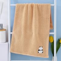 Toalla facial de algodón con bordado de Panda para adultos, toallas de ducha de mano pura absorbente, limpieza de cabello, baño, hogar y Hotel - details 11