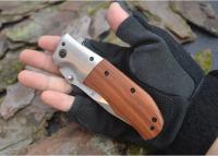 Cuchillo plegable portátil para exteriores para hombres, Navajas de bolsillo tácticas militares de supervivencia de alta dureza para acampar y pescar - details 4