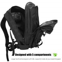 Mochila Táctica Militar de Tela Oxford de Alta Capacidad Impermeable, Resistente al Desgaste - details 7