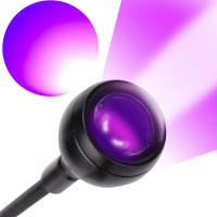 Luz UV Led Flexible Mini Secador de Gel para Arte de Uñas DIY Lámpara de Escritorio con Clip-On - details 5