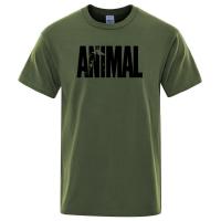 Camiseta Deportiva con Estampado ANIMAL para Hombre, Prenda de Algodón, Ropa de Manga Corta, Estilo Informal, Moda Masculina para Verano, 2022 - details 8